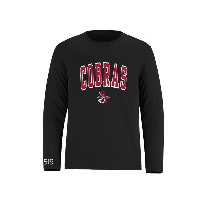 COBRAS VARSITY ATHLETIC LONG SLEEVE (YOUTH)