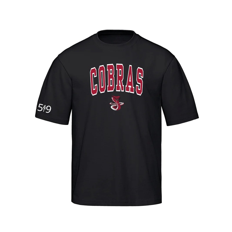 COBRAS VARSITY OVERSIZED TEE (UNISEX)