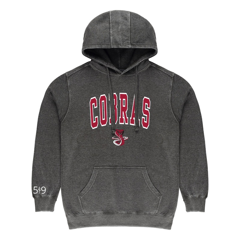 COBRAS VARSITY VINTAGE HOODIE (UNISEX)