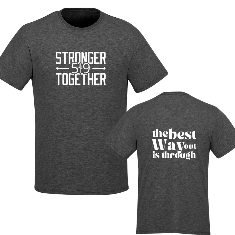 519 X STRONGER TOGETHER BEST WAY IS THROUGH TEE (YOUTH)