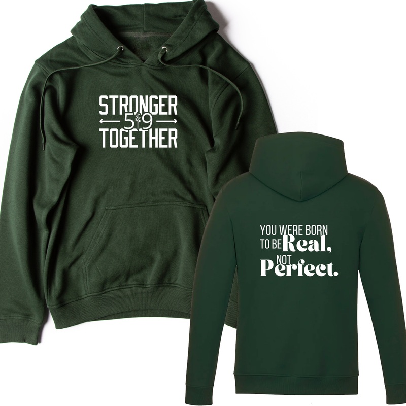 519 X STRONGER TOGETHER REAL NOT PERFECT HOODIE (YOUTH)