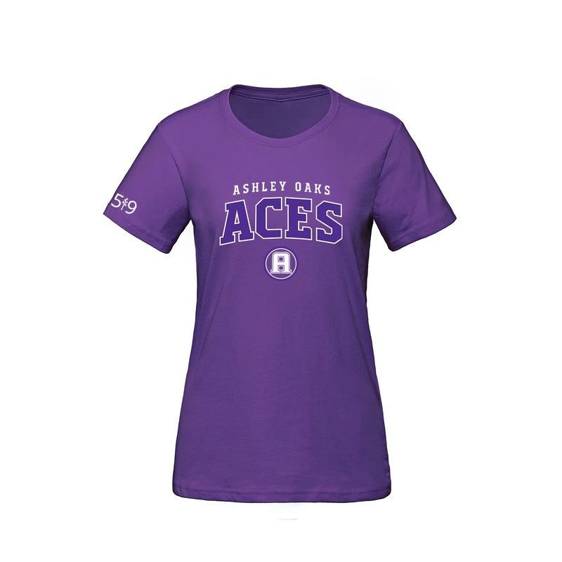 ACES VARSITY TEE (WOMENS)