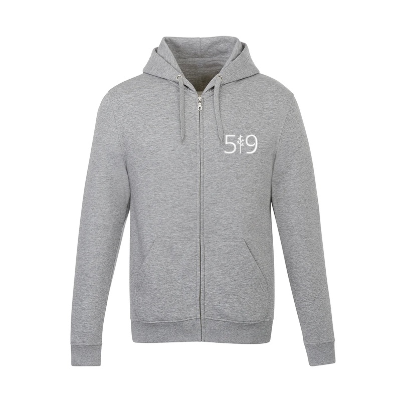 519 CLASSIC EMBROIDERED ZIP-UP (UNISEX)