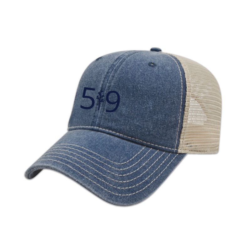 519 INCOGNITO EMBROIDERED VINTAGE TRUCKER CAP