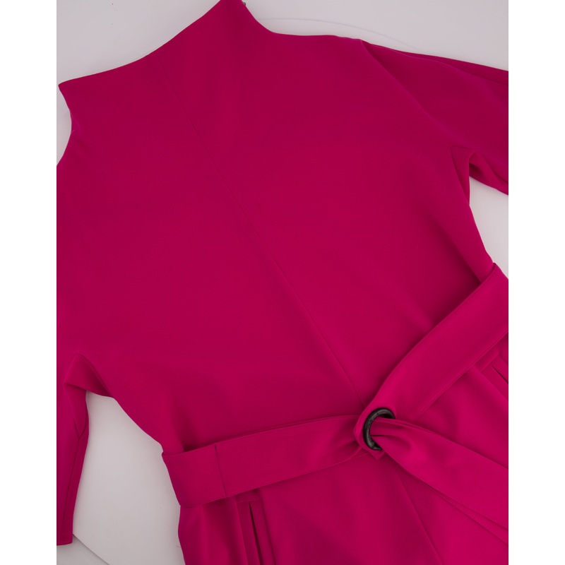 Armani Collezioni Pink Belted Dress Size IT46 (UK 14)