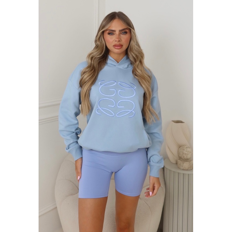 Leona blue cycling shorts