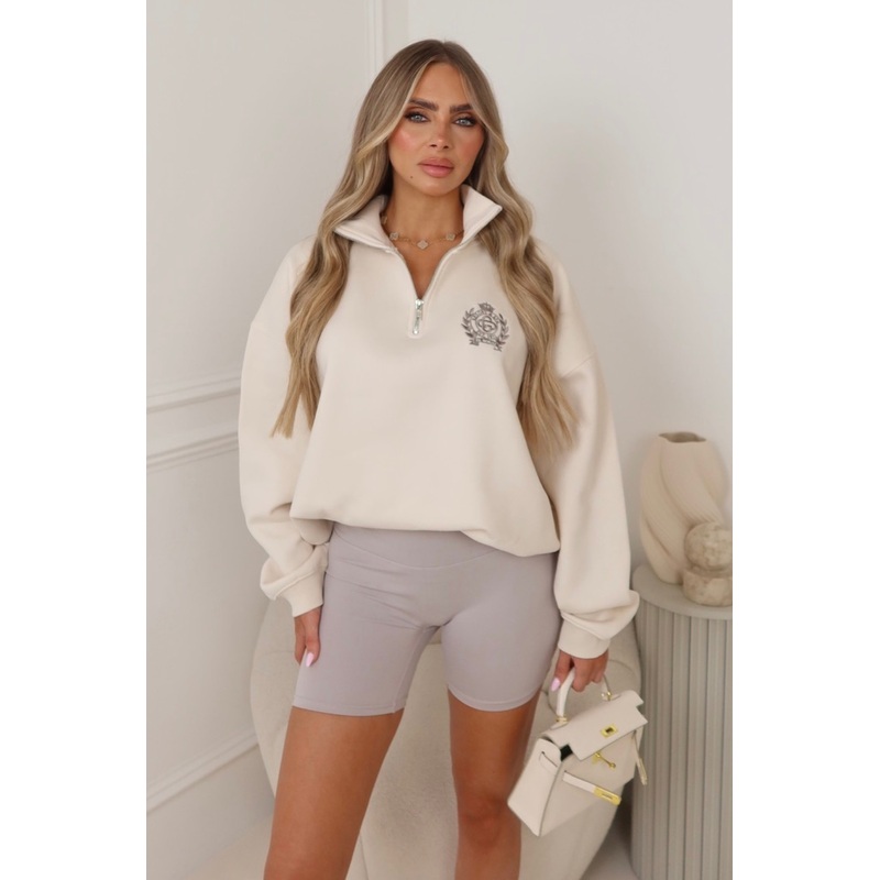 Leona grey cycling shorts