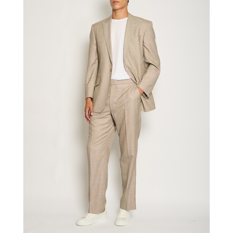 Richard James Light Beige Jacket and Trouser Suit Size 44R & 38R