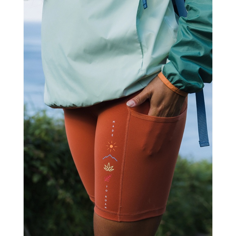 Mantra Recycled Active Short - Baked Clay