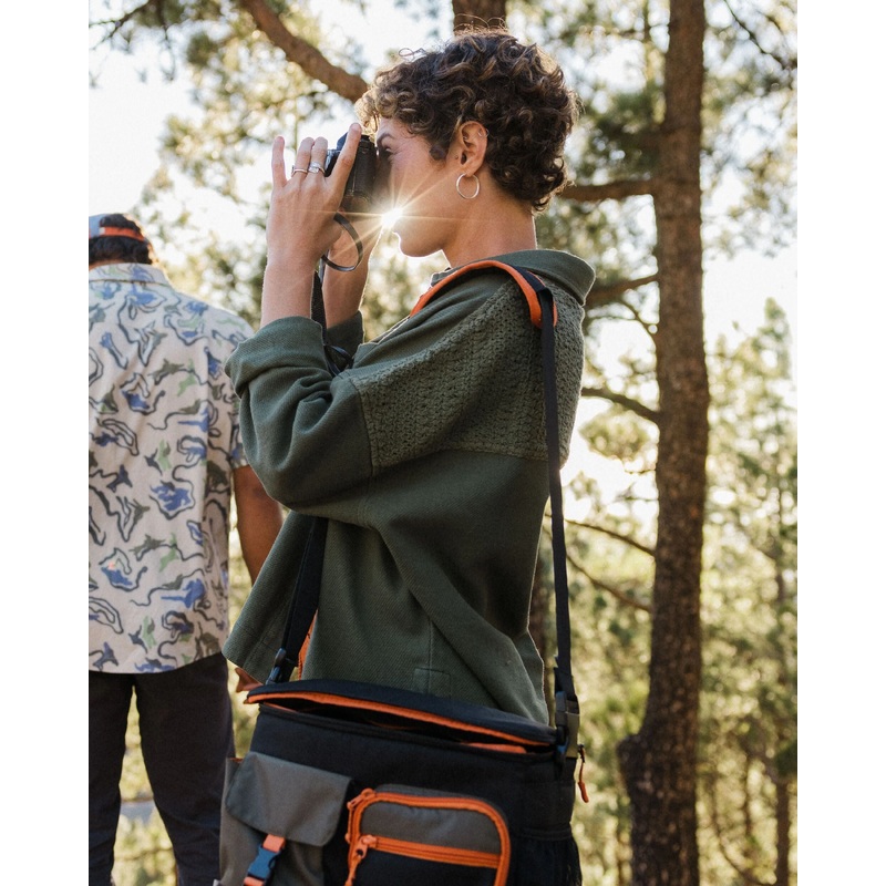 Maya Twill Overshirt - Wild Green