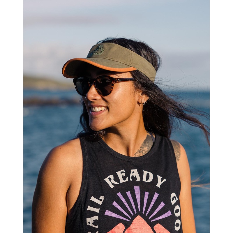 Lima Recycled Visor - Dusty Olive