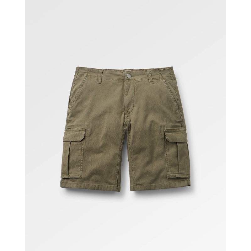 Lakeside Cargo Cotton Short - Dusty Olive