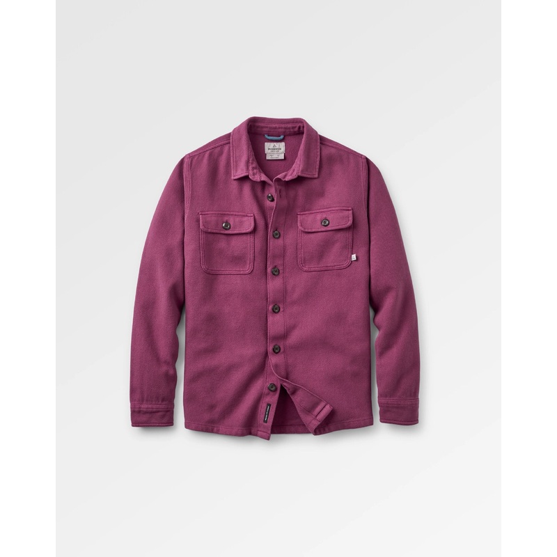 Island Twill Shirt - Warm Berry