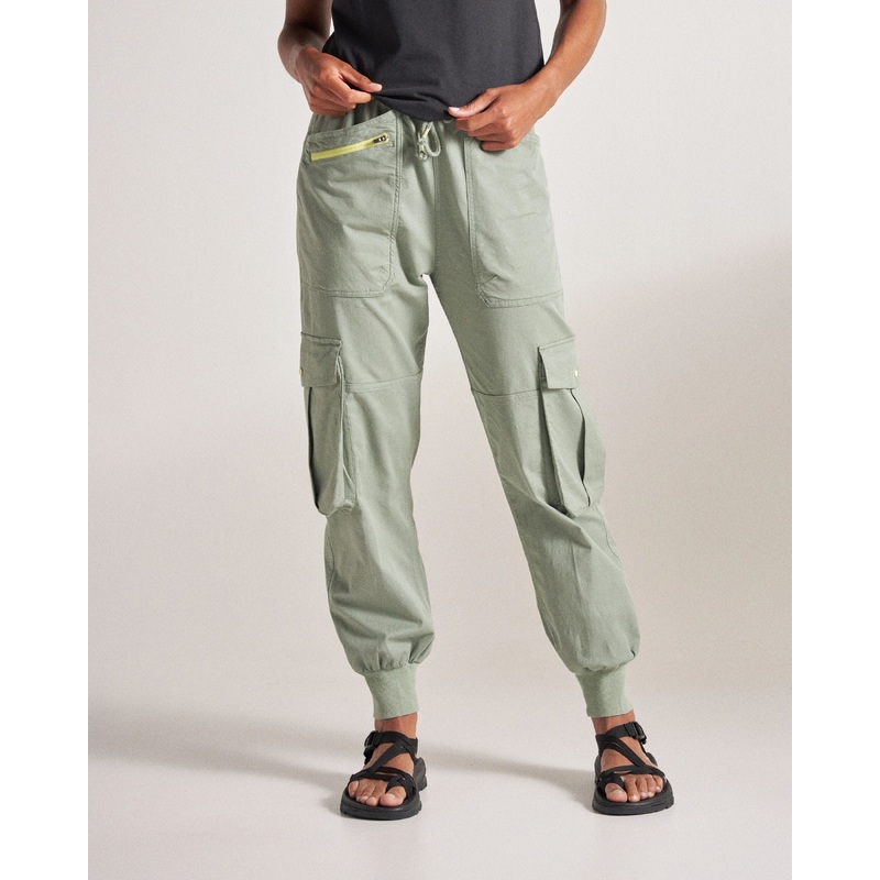 Hydrilla Organic Cotton Trouser - Pistachio