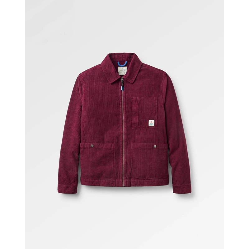 Harvest Organic Cotton Cord Overshirt - Fig