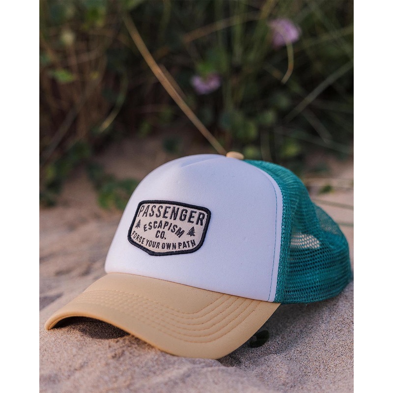 Forge Snapback Trucker Cap - Mustard Tricolour