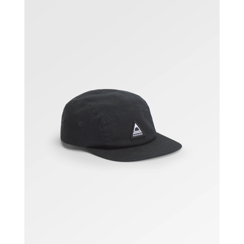 Fixie Recycled 5 Panel Cap - Faded Black