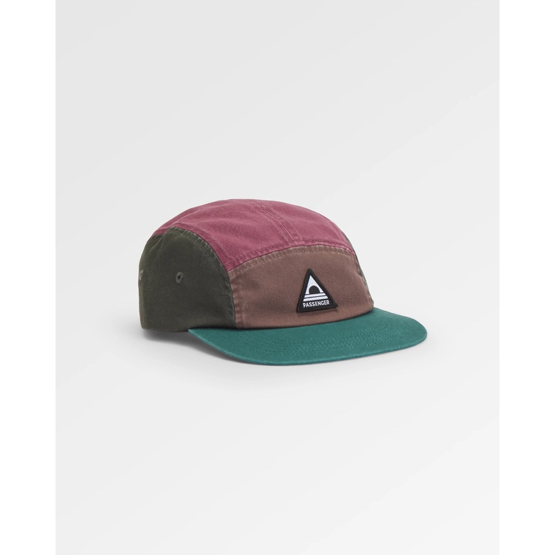 Fixie Recycled 5 Panel Cap - Grape Multi