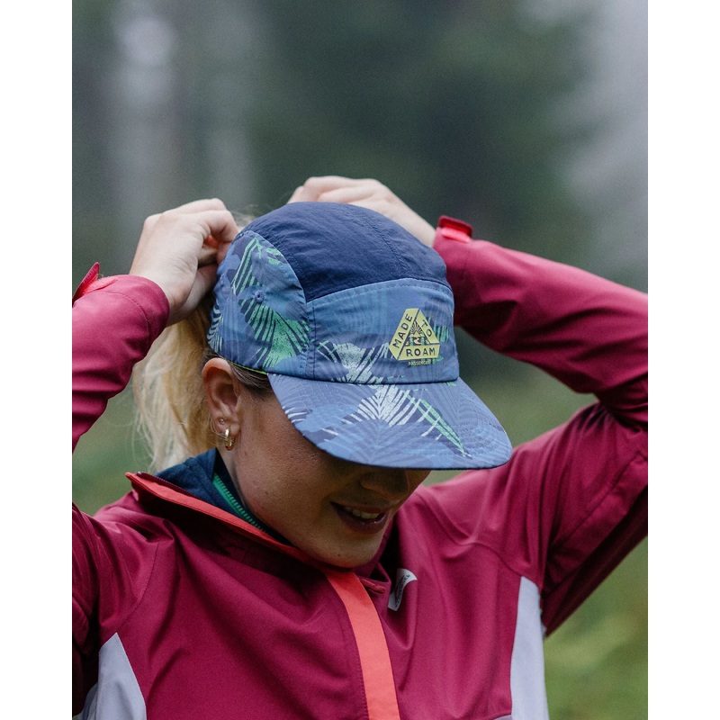 Emerge 5 Panel Trail Cap - Palm Camo Moonlight