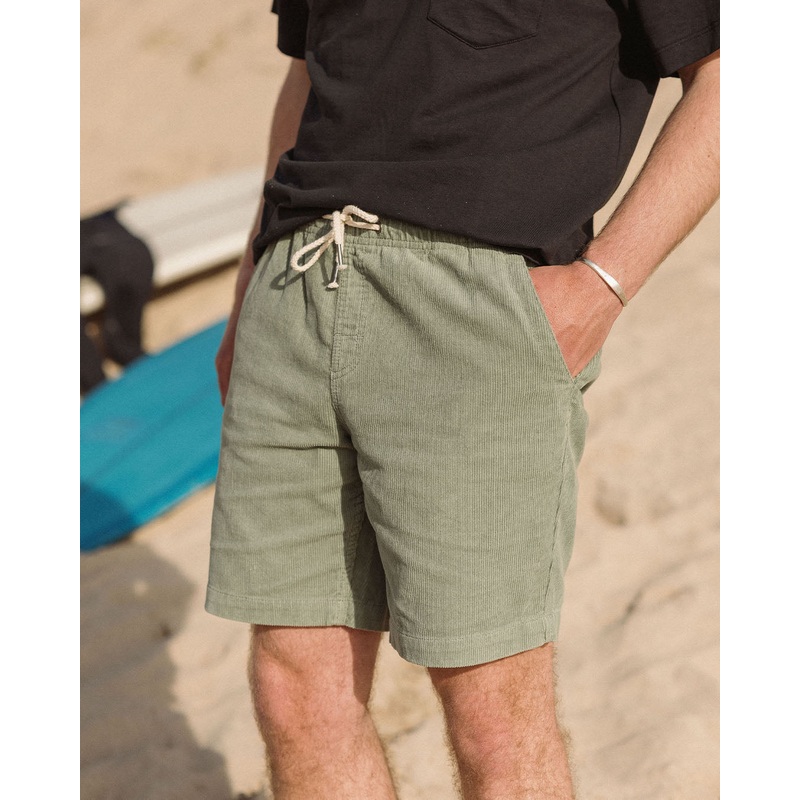 Drifter Corduroy Short - Pistachio