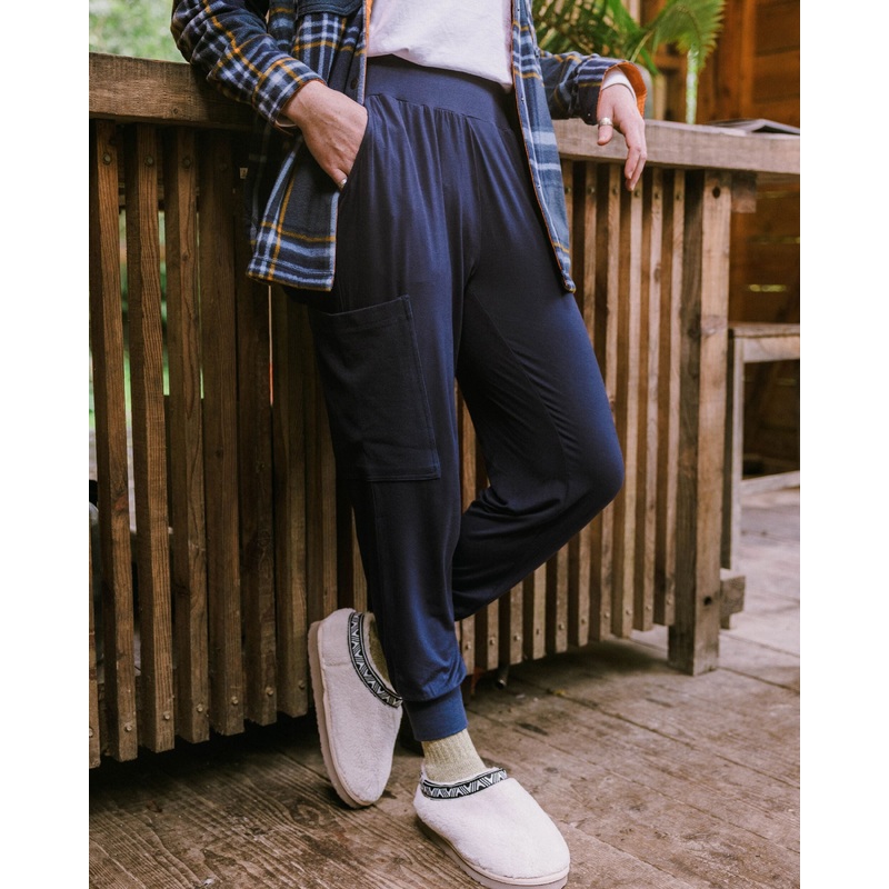 Day Dream Recycled Trouser - Rich Navy