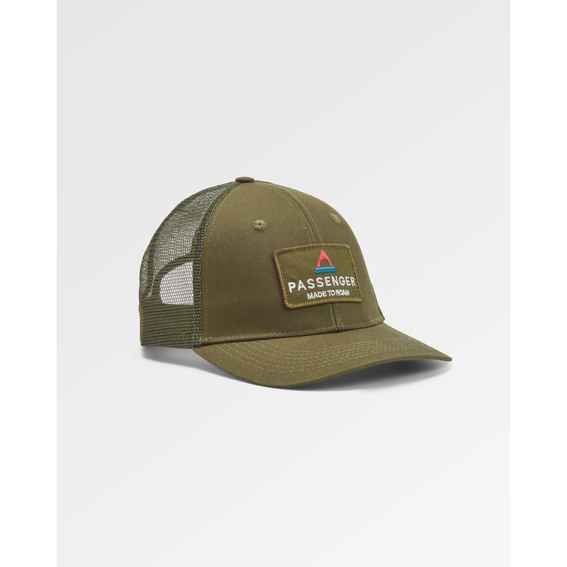Core Organic Cotton Trucker Cap - Khaki
