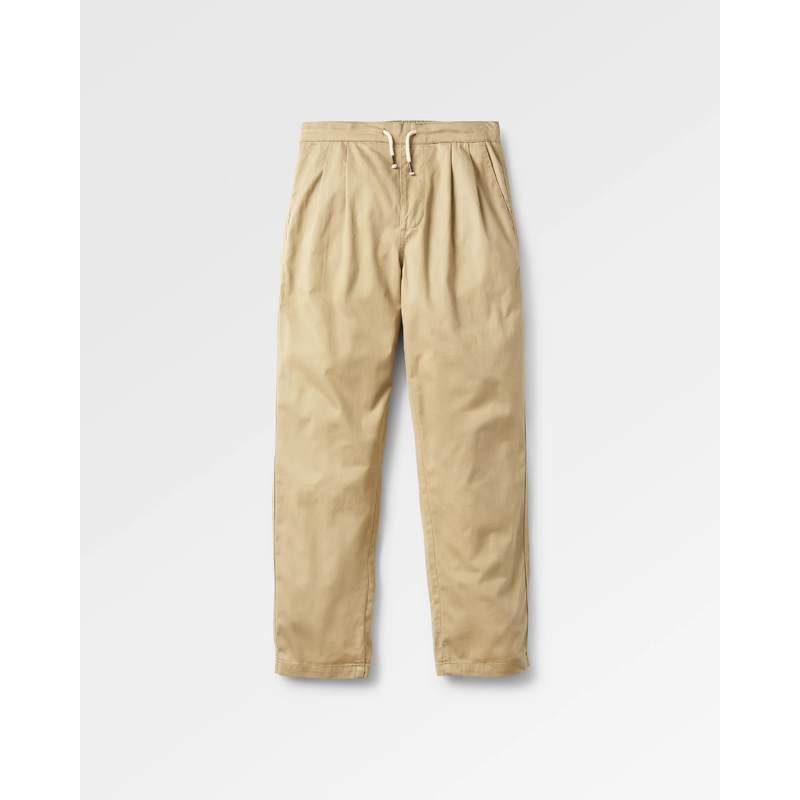 Compass Elasticated Waist Trouser - Biscuit