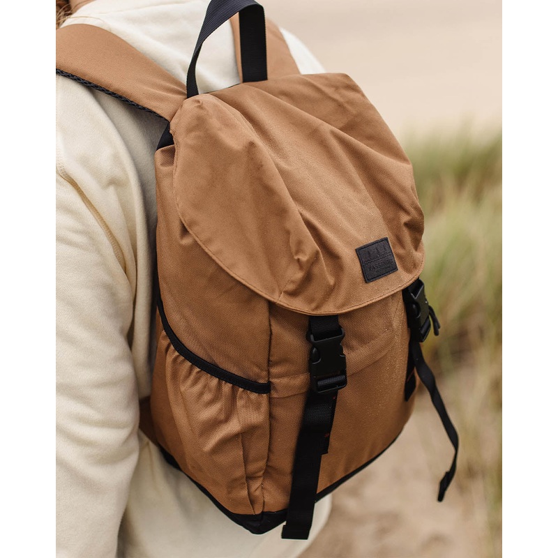 Boondocker 18L Recycled Polyester Backpack - Golden Brown