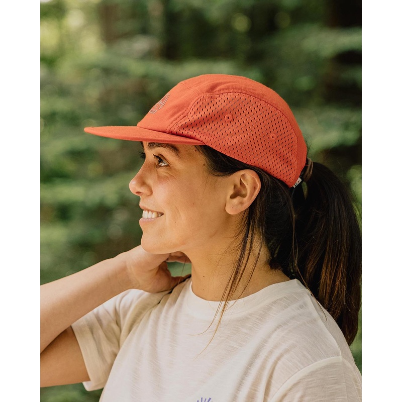 Beyond Organic 5 Panel Cap - Warm Orange