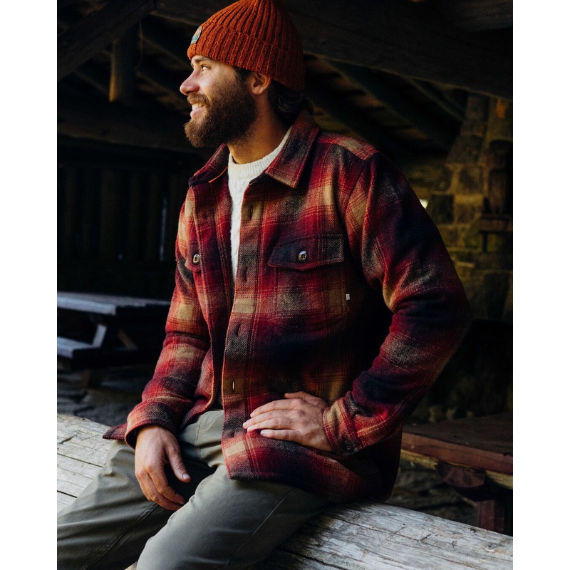 Barren Overshirt - Wine