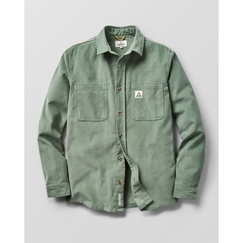 Backcountry Corduroy Shirt - Pistachio