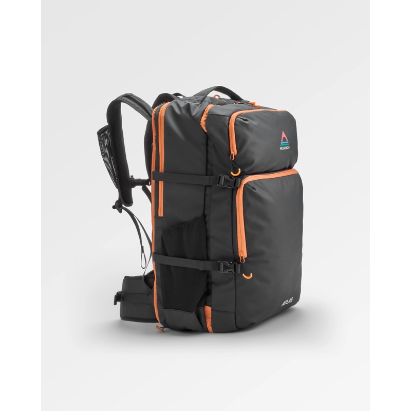 Atlas Recycled Backpack Duffel - Black