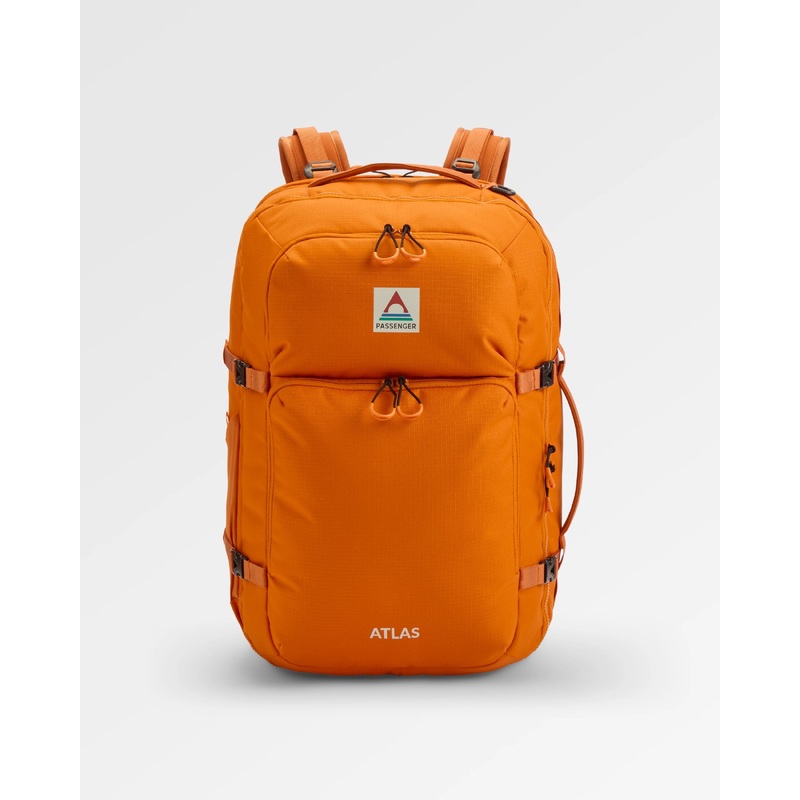 Atlas Recycled Backpack Duffel - Sunrise Orange