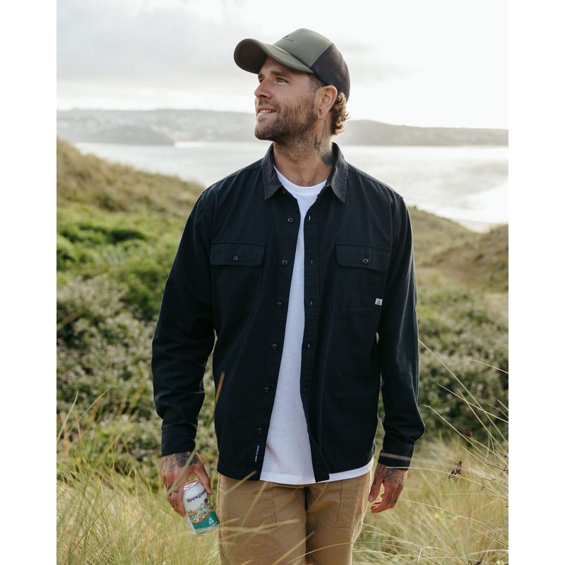 Vision Organic Cotton Shirt - Black