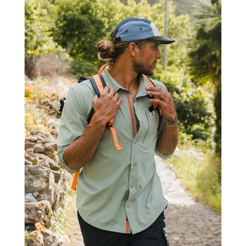 Traveller Stretch Shirt - Pistachio