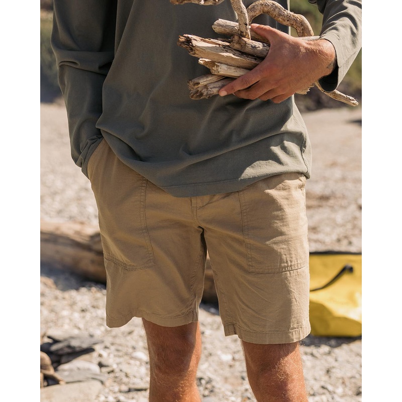 Timeless Organic Cotton Short - Biscuit