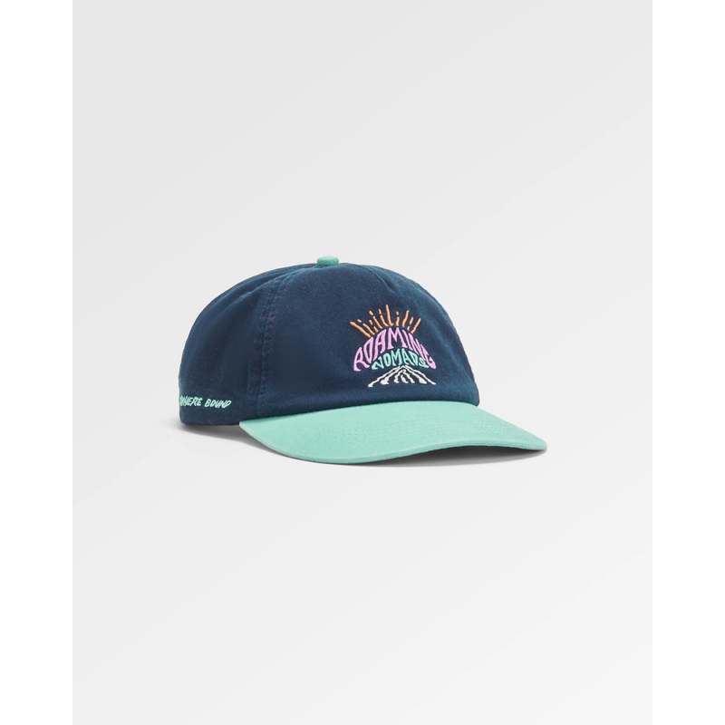 Tolima Recycled 5 Panel Cap - Dark Denim