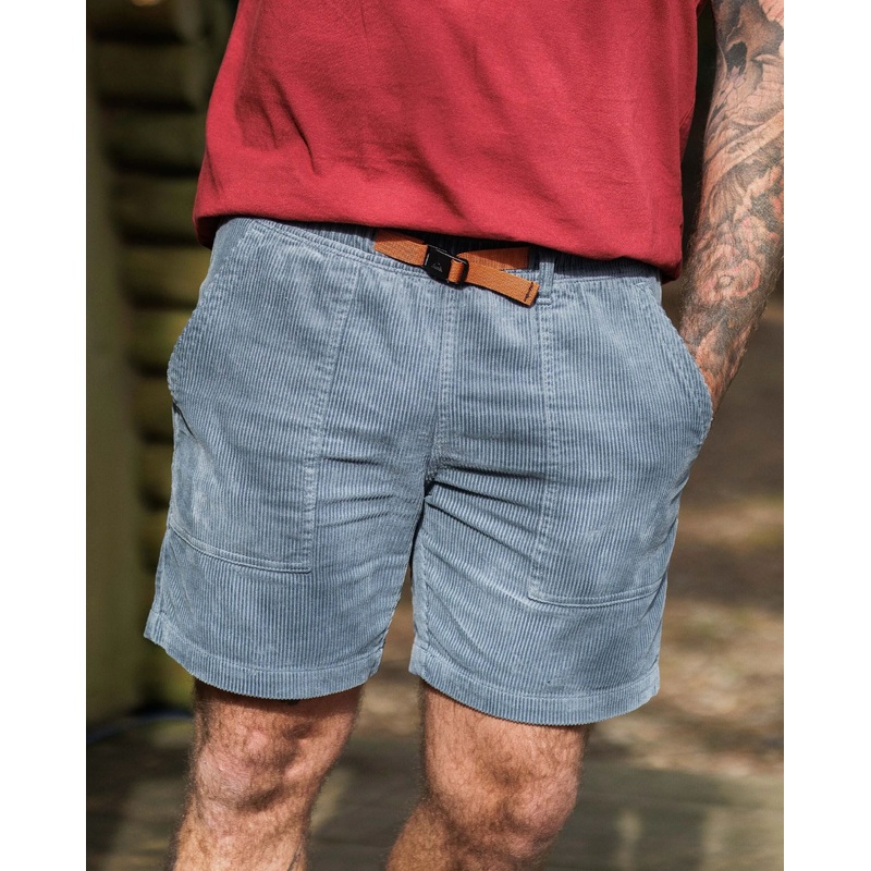 Topanga Cord Short - Storm Grey