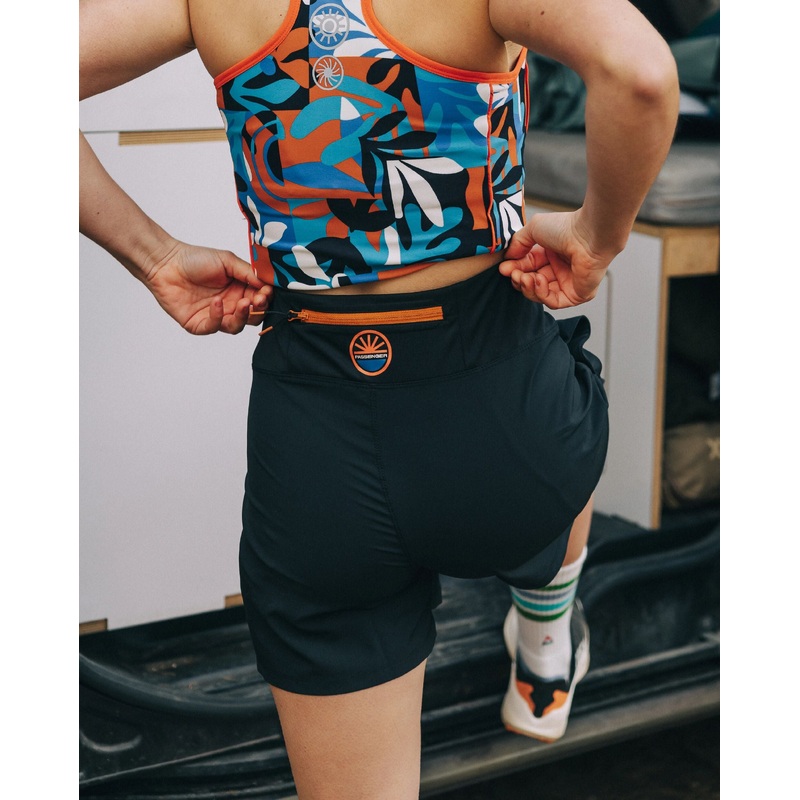 Roundtrip Recycled Trail Short - Black