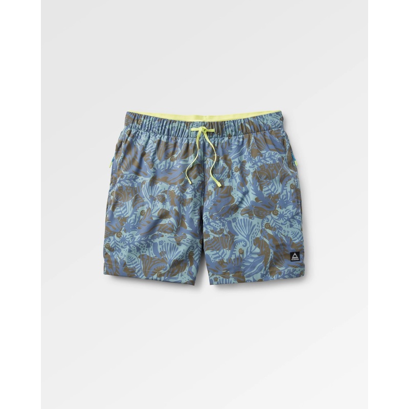 Sandune Recycled Trail Short - Abstract Seaweed Pistachio