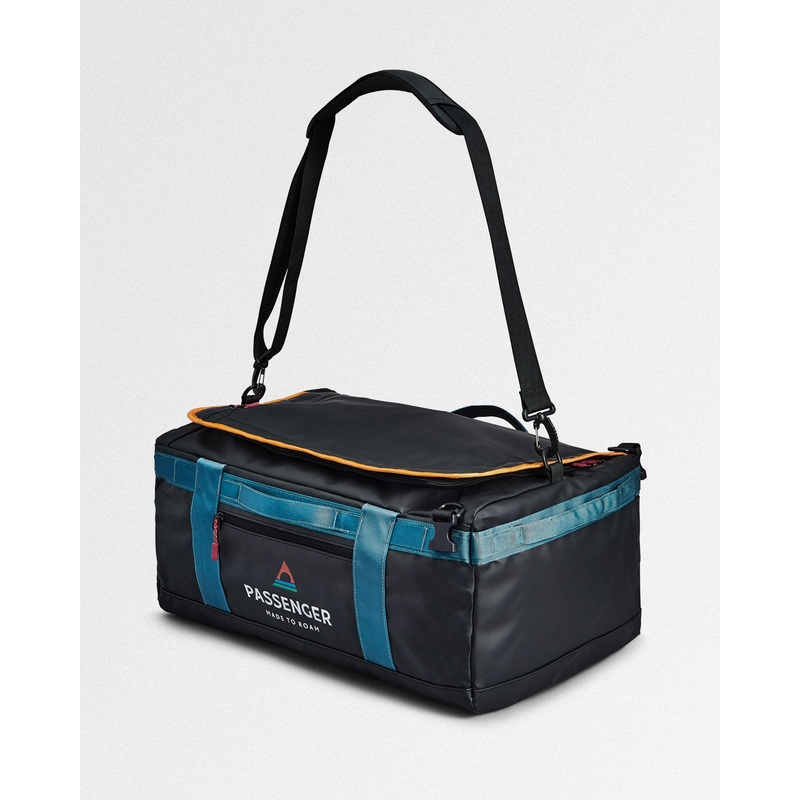 Road Trip 50L Duffel Backpack - Black