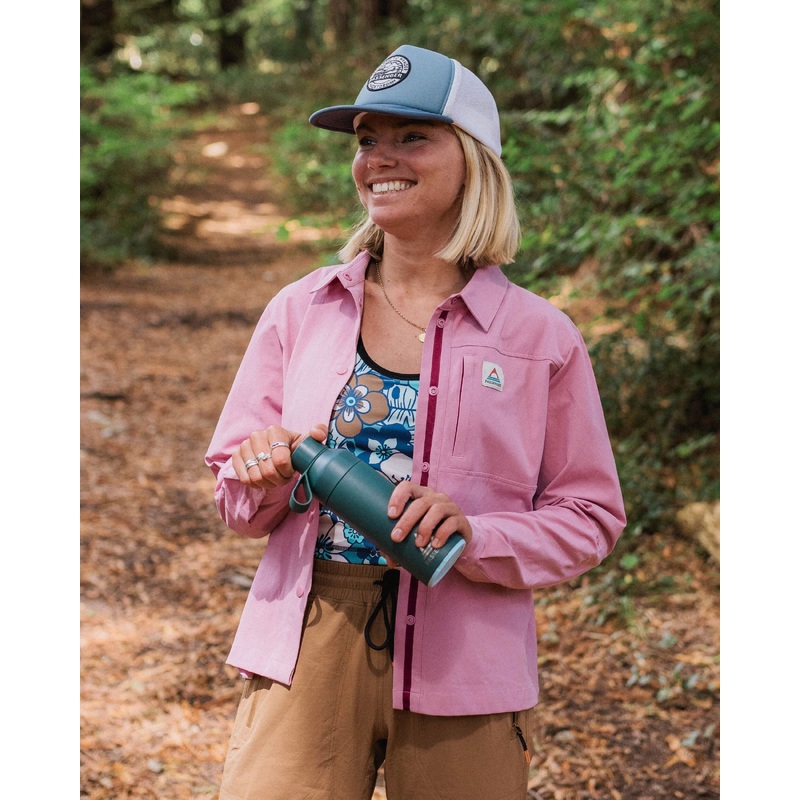 Navigate Stretch Shirt - Pink Haze