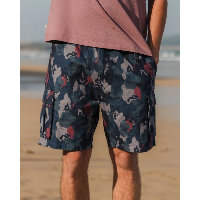 Adventurer Cargo Cotton Short - Sycamore Camo