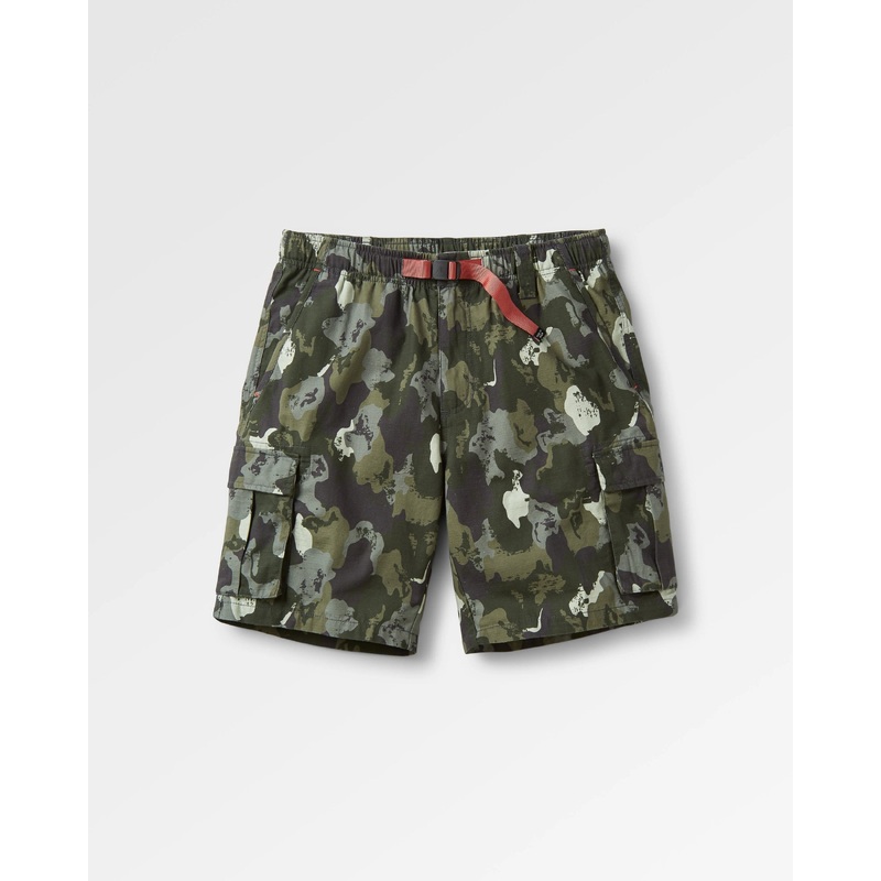 Adventurer Cargo Cotton Short - Sycamore Khaki Camo