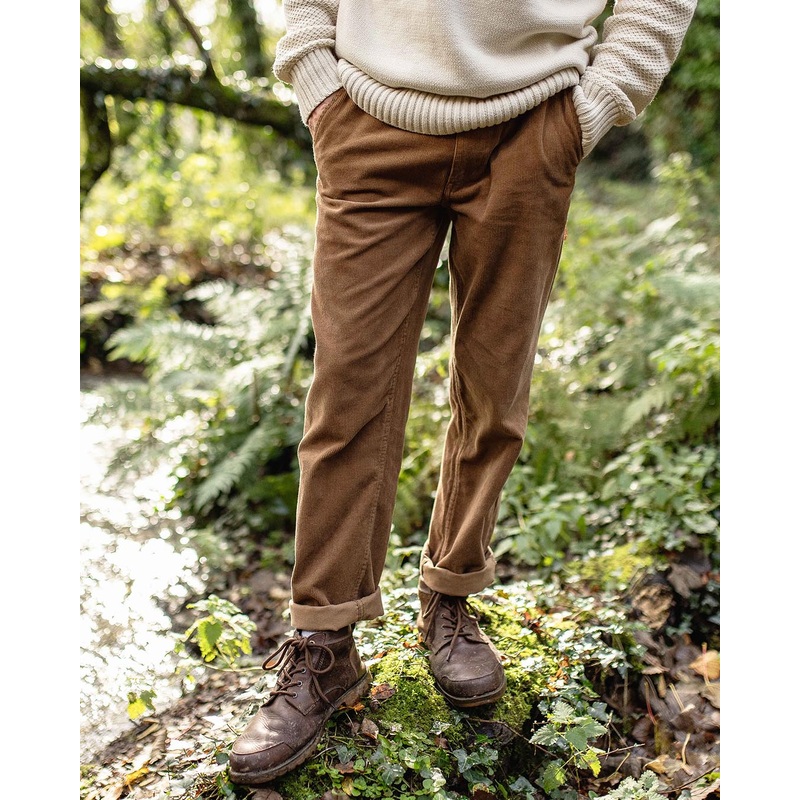 Adventurer Cord Trouser - Coconut