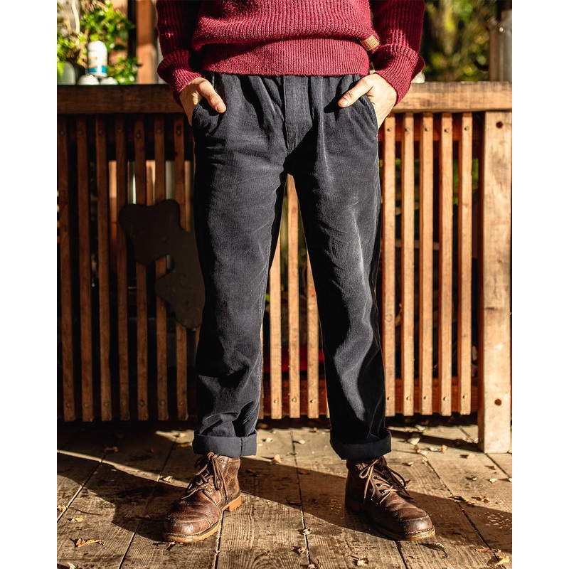 Adventurer Cord Trouser - Deep Navy