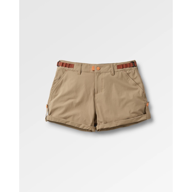 365 Trail Roll Up Short - Chinchilla Brown