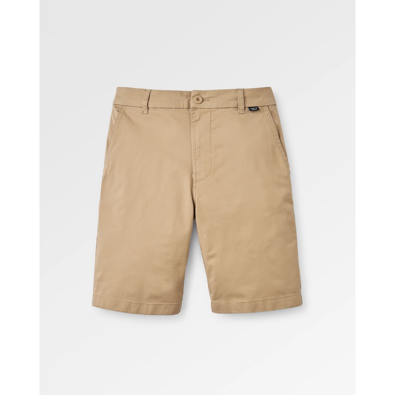 365 Light Organic Cotton Shorts - Biscuit