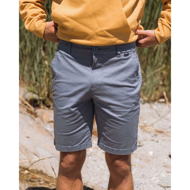365 Light Organic Cotton Shorts - Storm Grey