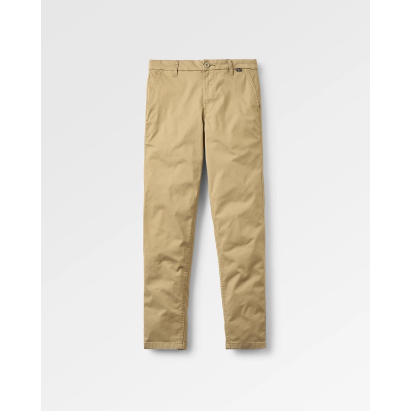 365 Light Organic Cotton Trouser - Faded Olive